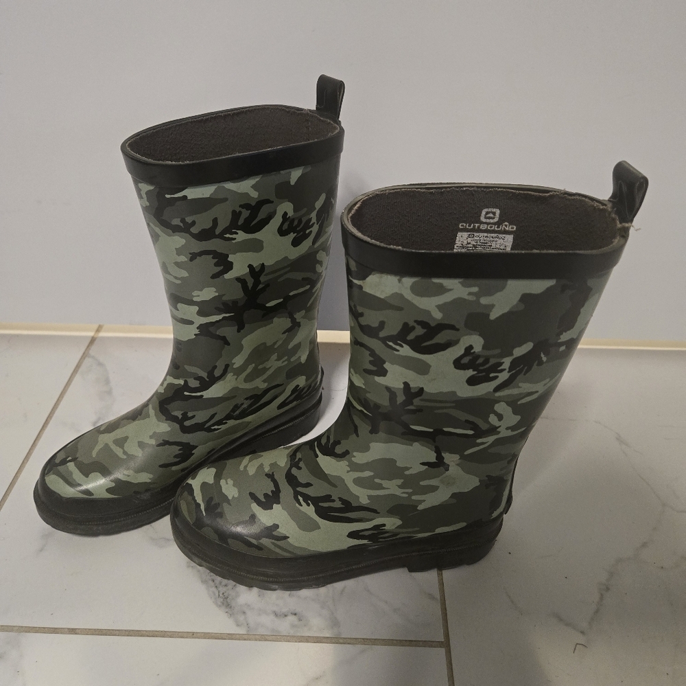 Camouflage Rain Boots